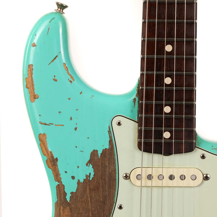 Fender Custom Shop 1962 Stratocaster Ultimate Relic Seafoam Green Masterbuilt Jason Smith 2015