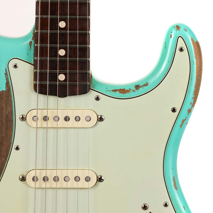 Fender Custom Shop 1962 Stratocaster Ultimate Relic Seafoam Green Masterbuilt Jason Smith 2015