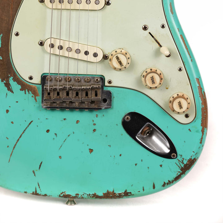 Fender Custom Shop 1962 Stratocaster Ultimate Relic Seafoam Green Masterbuilt Jason Smith 2015