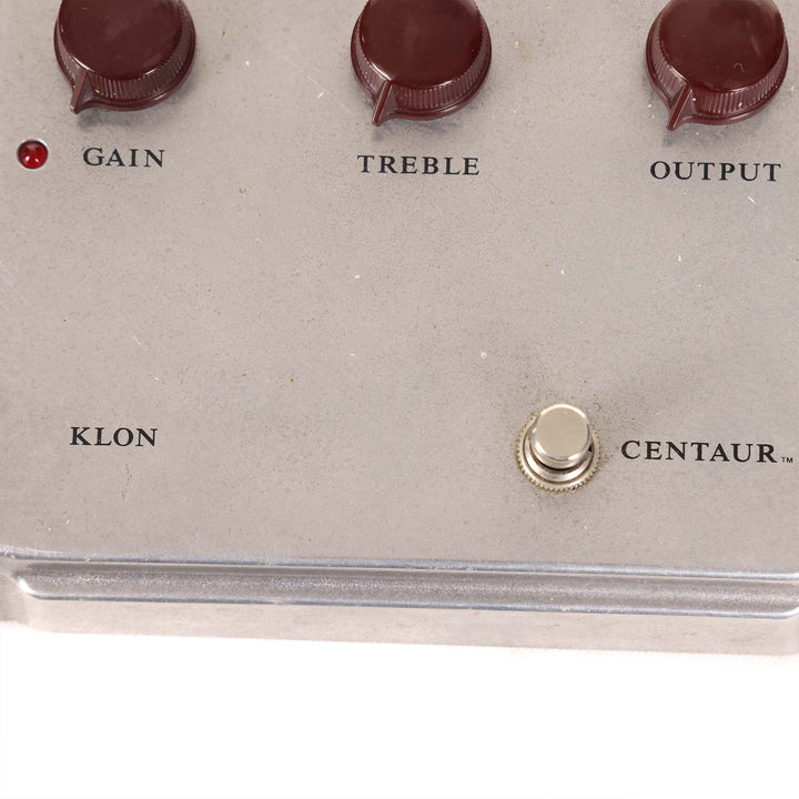 Klon Centaur Professional Overdrive Pedal Silver No-Horsie