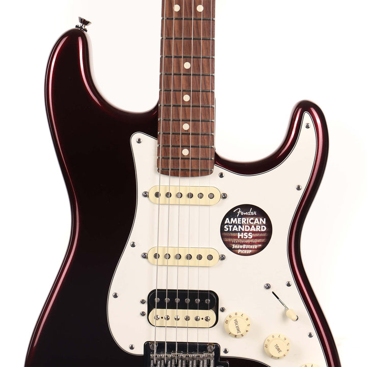 Fender American Standard Stratocaster HSS Shawbucker Bordeaux Metallic 2015