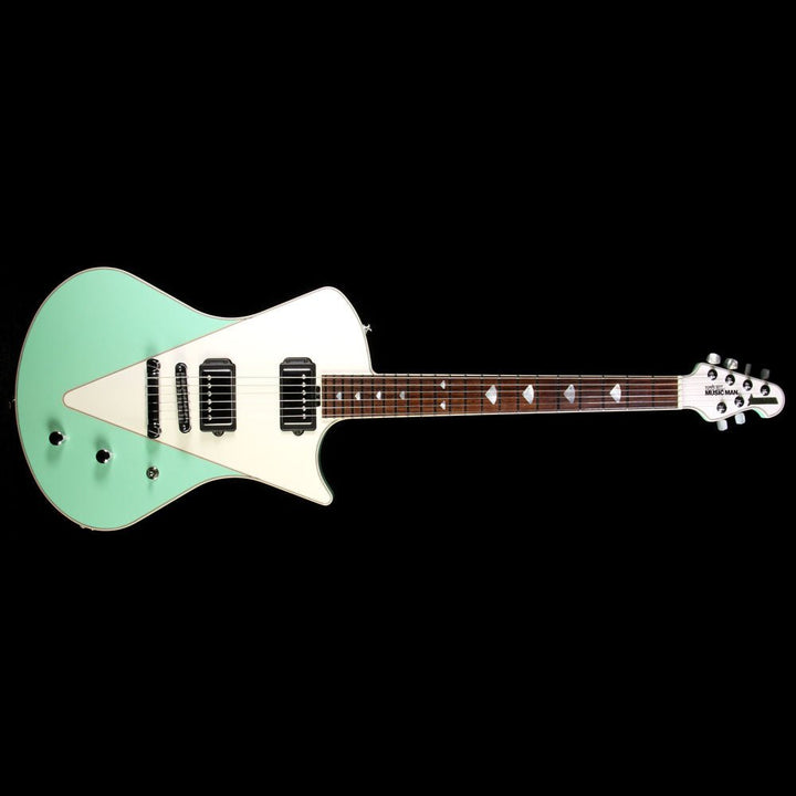 Ernie Ball Music Man Armada Electric Guitar Mint Green and Pearl White