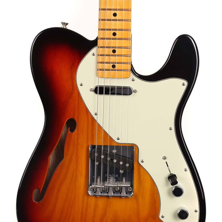 Fender American Original '60s Telecaster Thinline 3-Color Sunburst 2019