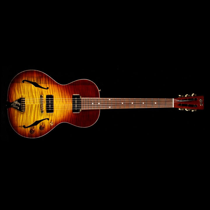 B&G Guitars Little Sister Electric Guitar Tobacco Burst