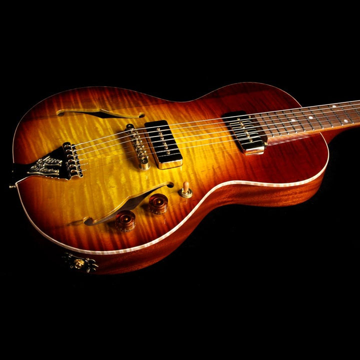 B&G Guitars Little Sister Electric Guitar Tobacco Burst