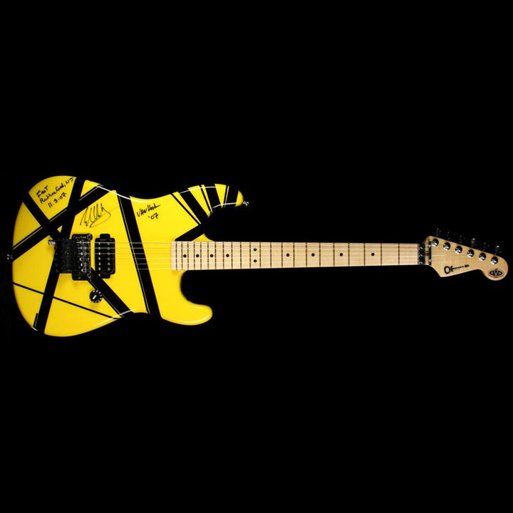 Charvel EVH Art Series E Rutherford NJ Black & Yellow 2007