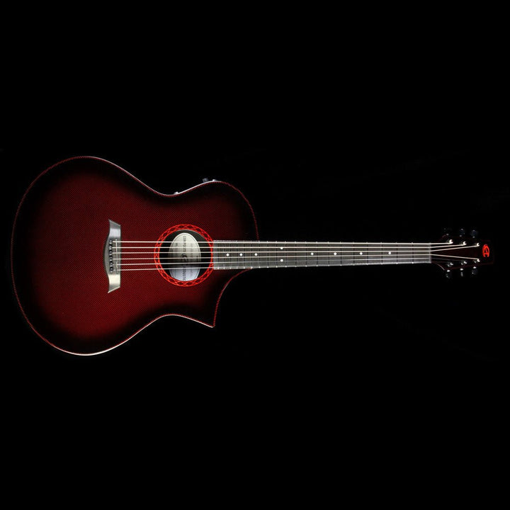 Composite Acoustics The GX ELE Narrow Neck Acoustic Guitar Wine Red