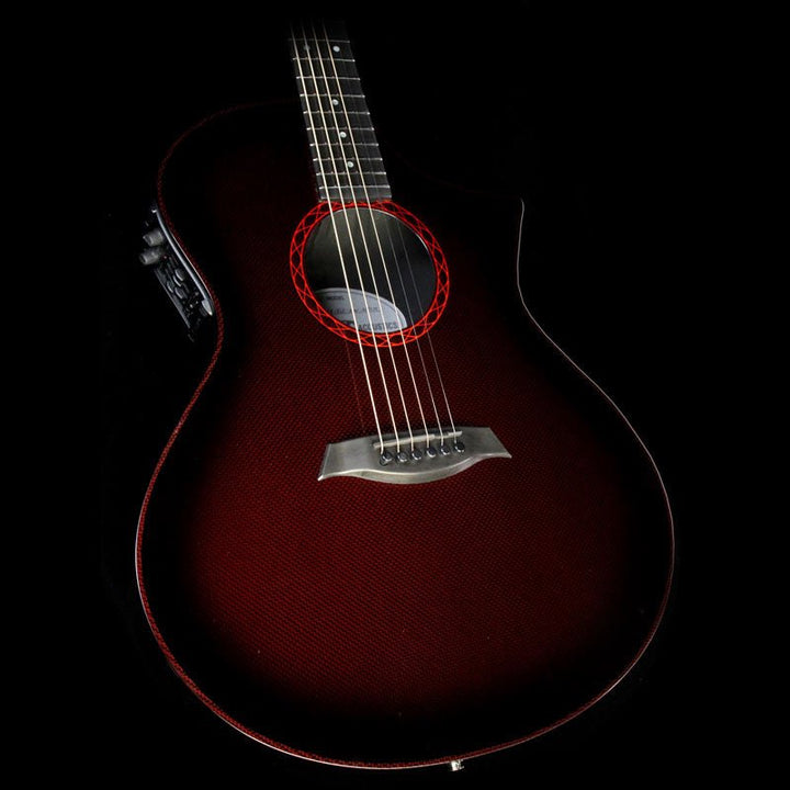 Composite Acoustics The GX ELE Narrow Neck Acoustic Guitar Wine Red