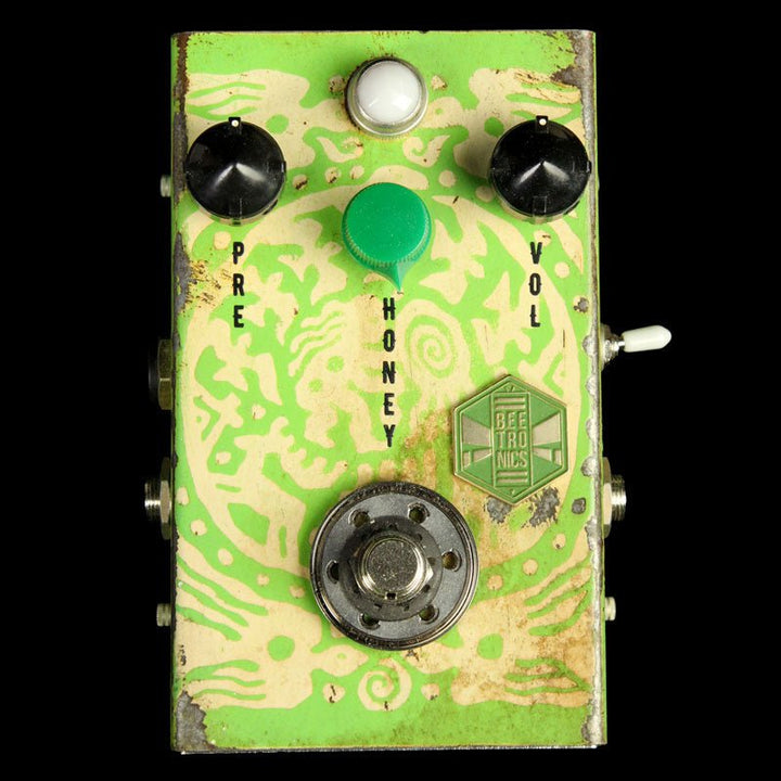 Beetronics Octahive Octave Fuzz Custom Series Green Haze Effects Pedal