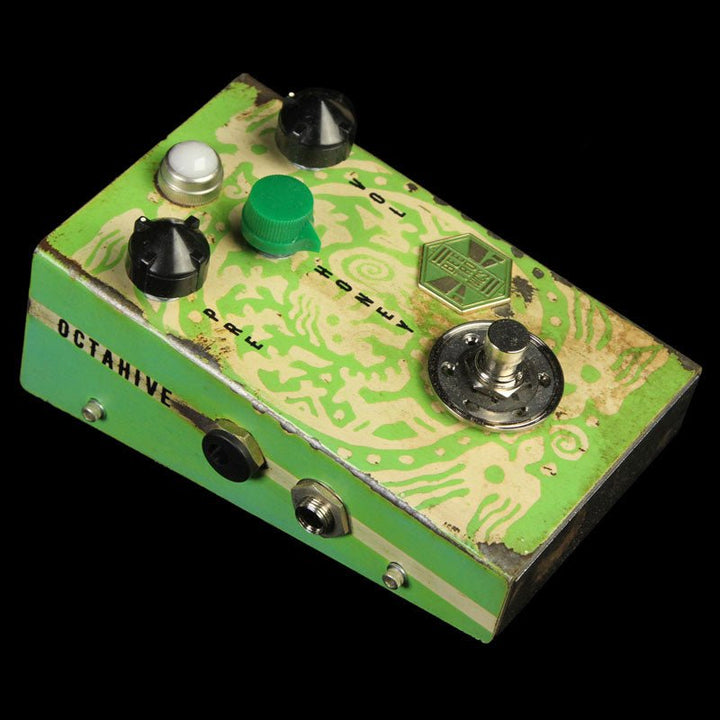 Beetronics Octahive Octave Fuzz Custom Series Green Haze Effects Pedal