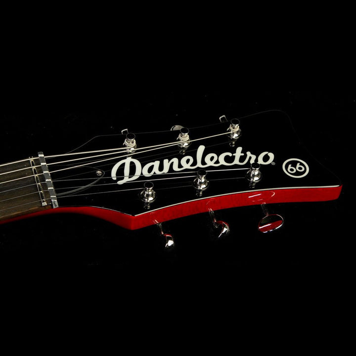 Danelectro '66 Transparent Red