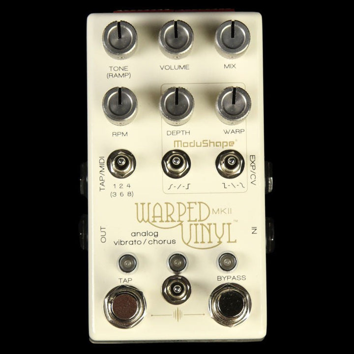 Chase Bliss Warped Vinyl mkII Analog Vibrato and Chorus Effect Pedal