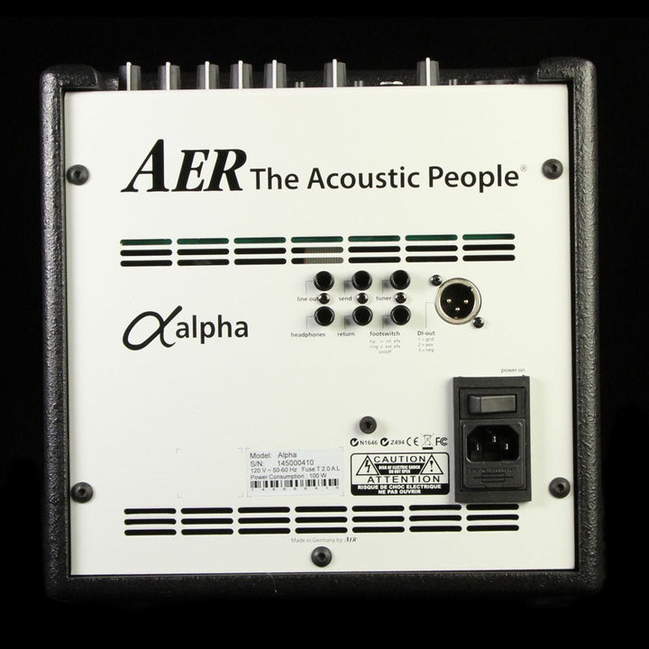 AER Alpha Instrument and XLR Input Guitar and Vocal Combo Amplifier