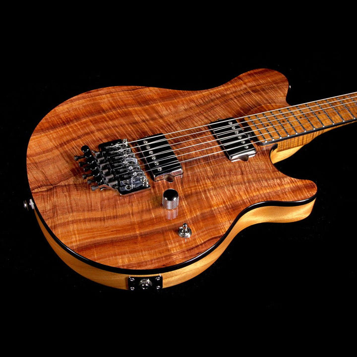 Ernie Ball Music Man BFR Axis Koa Top Electric Guitar Natural