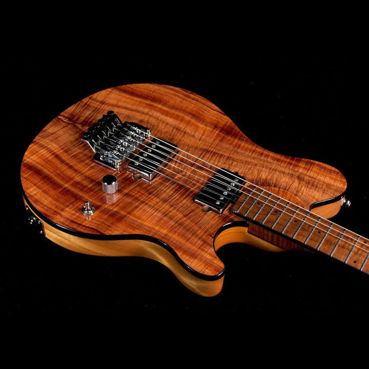 Ernie Ball Music Man BFR Axis Koa Top Electric Guitar Natural