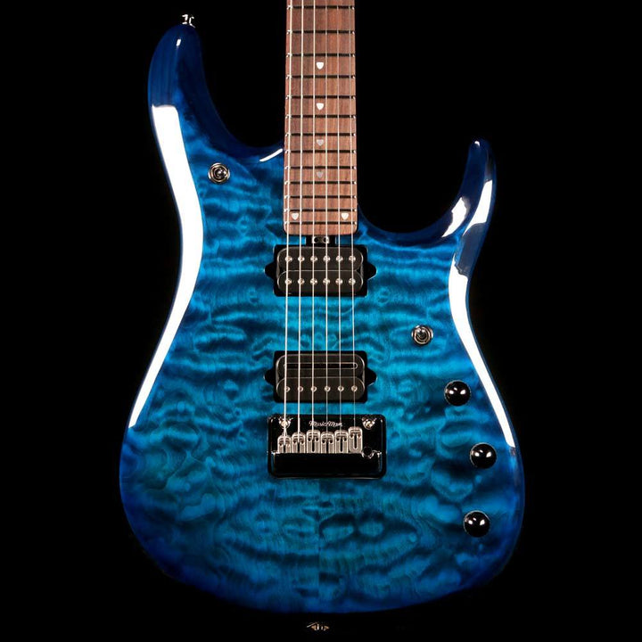 Ernie Ball Music Man BFR John Petrucci JP6 Balboa Blue Quilt