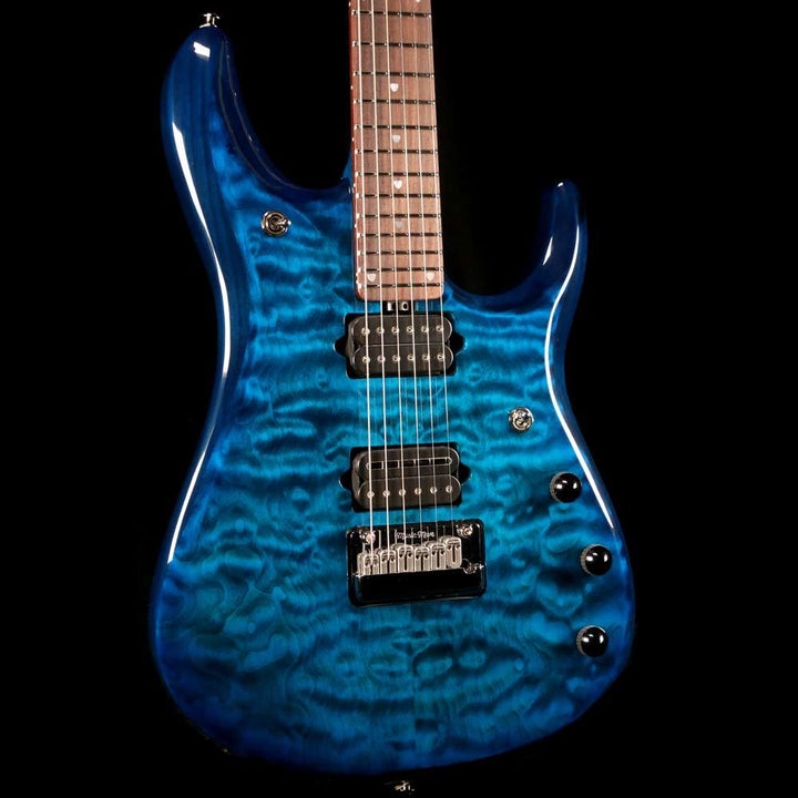 Ernie Ball Music Man BFR John Petrucci JP6 Balboa Blue Quilt