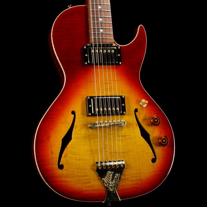 B&G Guitars Little Sister Private Build Cherry Burst