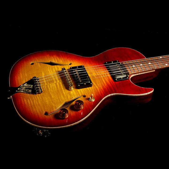 B&G Guitars Little Sister Private Build Cherry Burst