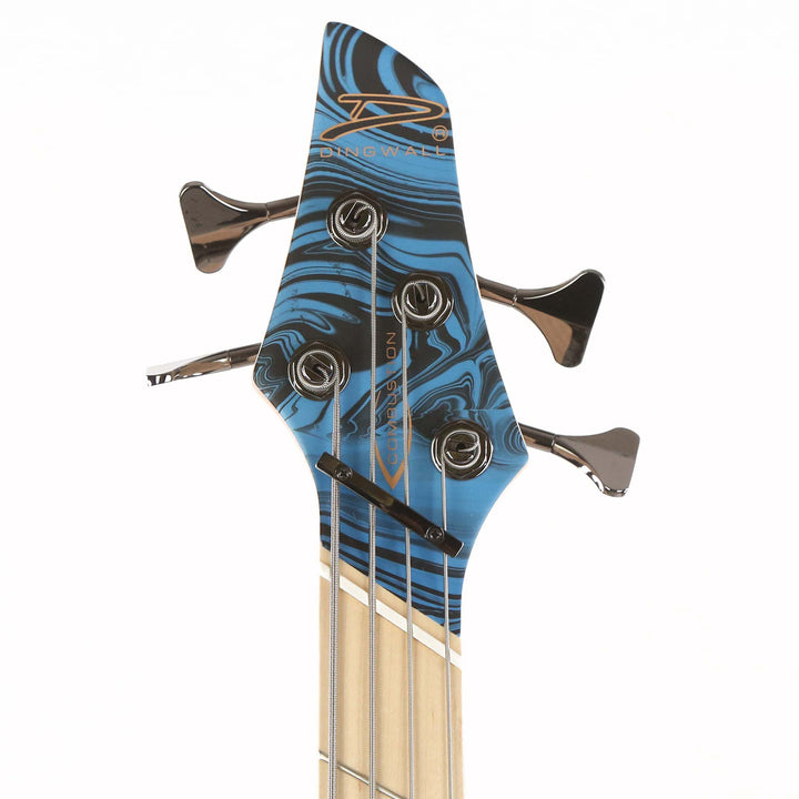 Dingwall NG2 Adam Nolly Getgood Fan Fret Laguna Seca Blue Swirl