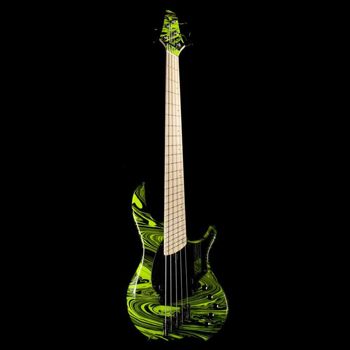 Dingwall NG2 Adam Nolly Getgood Fan Fret 5-String Bass Ferrari Green Swirl