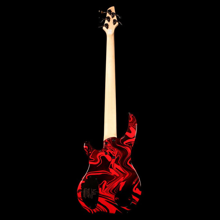 Dingwall NG2 Adam Nolly Getgood Signature Fan Fret 5-String Bass Lamborghini Gloss Ferrari Red Swirl