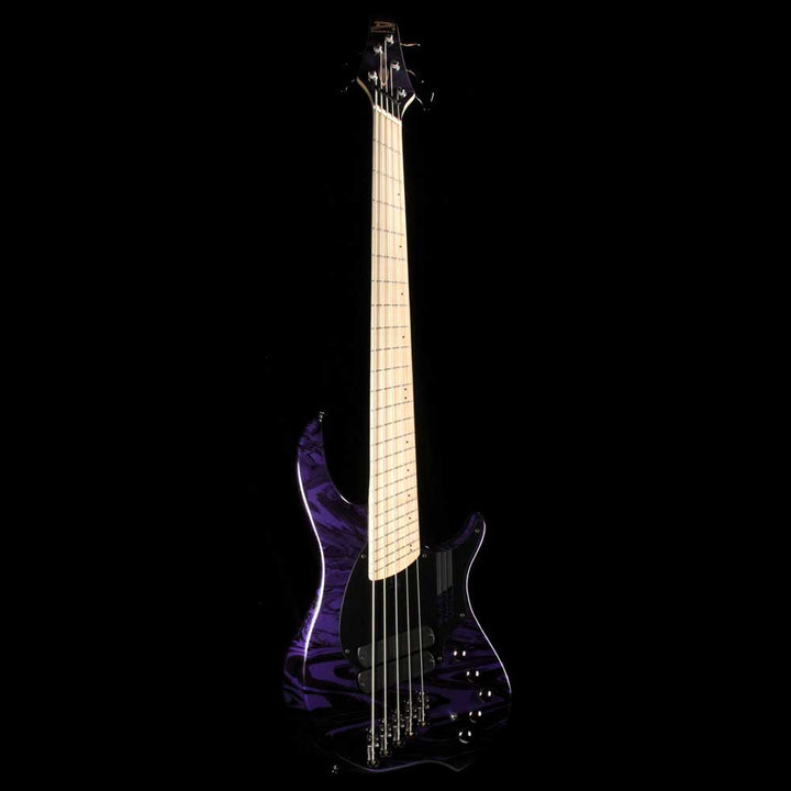 Dingwall NG2 Adam Nolly Getgood Signature Fan Fret 5-String Bass Purple Metallic Swirl