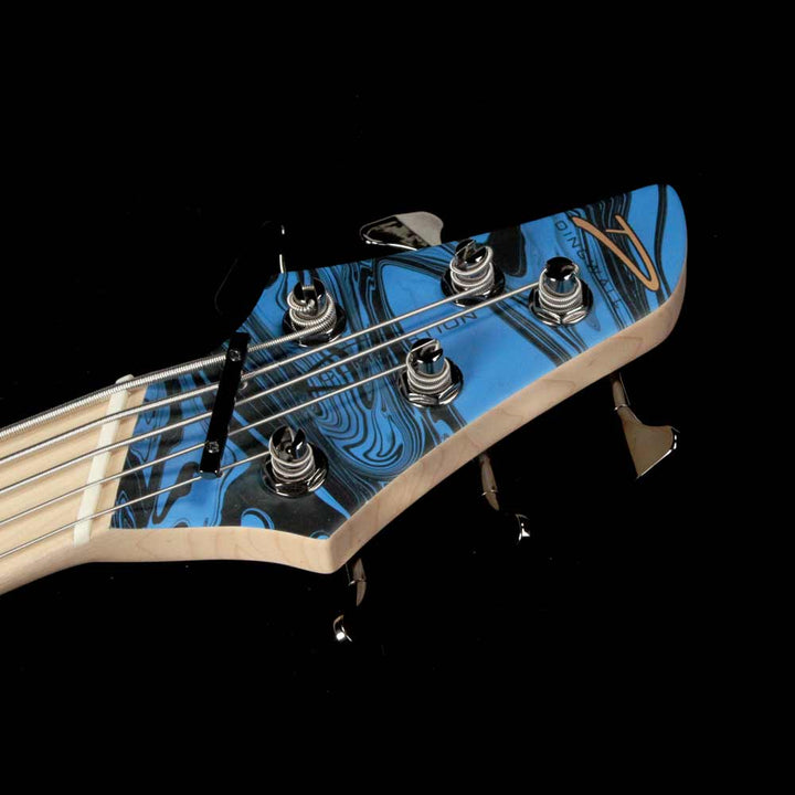 Dingwall NG2 Adam Nolly Getgood Signature Fan Fret 5-String Bass Laguna Seca Blue Swirl