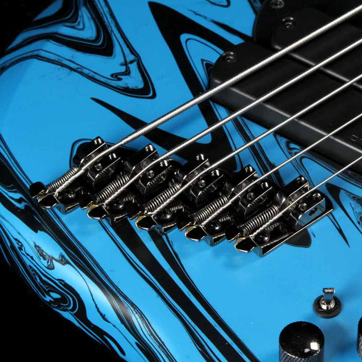 Dingwall NG2 Adam Nolly Getgood Signature Fan Fret 5-String Bass Laguna Seca Blue Swirl