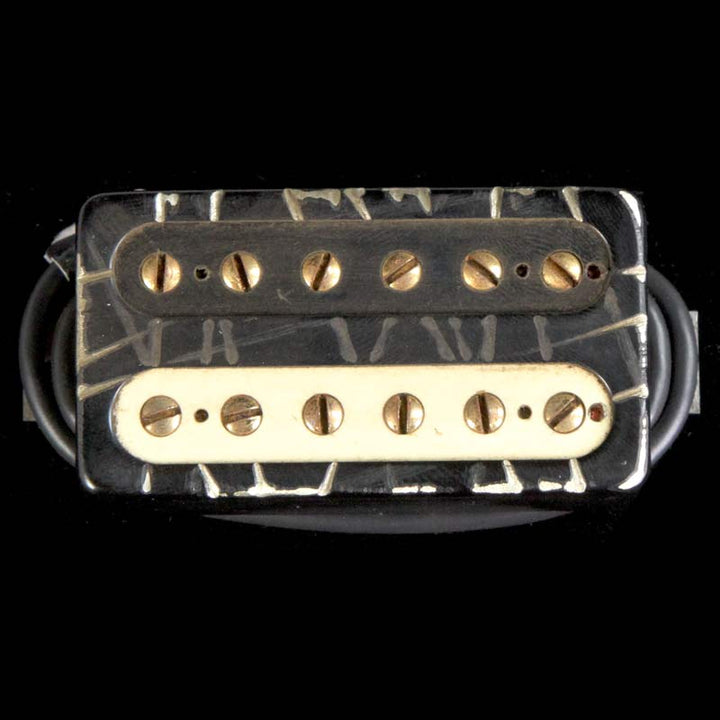 Bare Knuckle Aftermath Neck Humbucker Black Battleworn Radiator