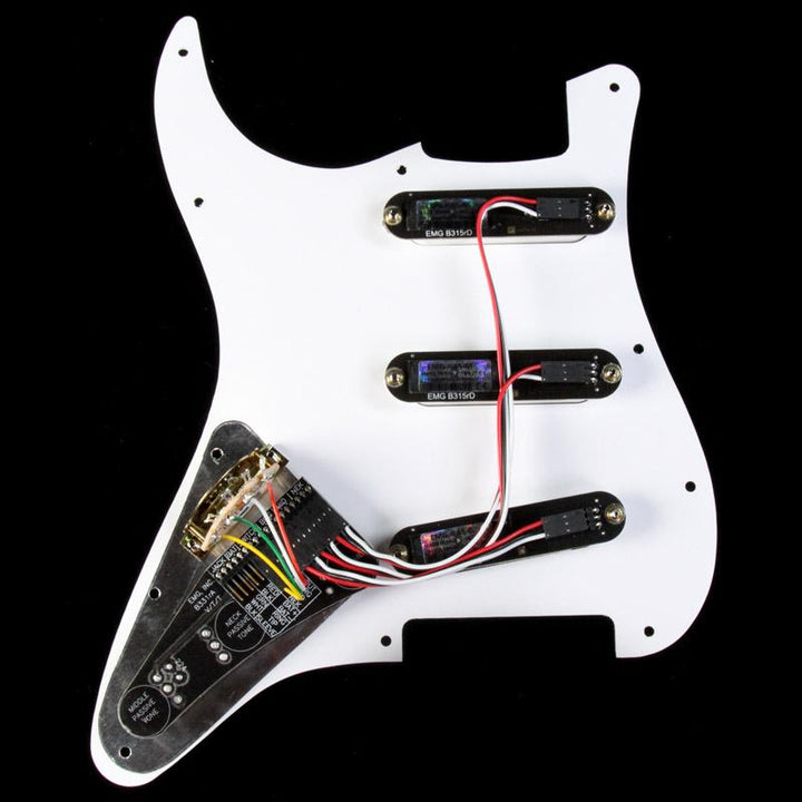 EMG RA-5 Pro Pre-Wired Pickguard White