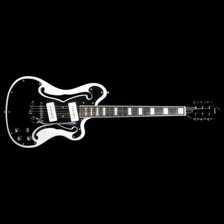 Eastwood Deerhoof Signature EEG DLX Black on White