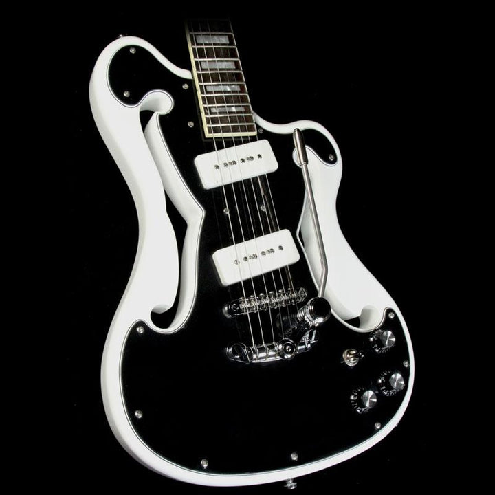 Eastwood Deerhoof Signature EEG DLX Black on White