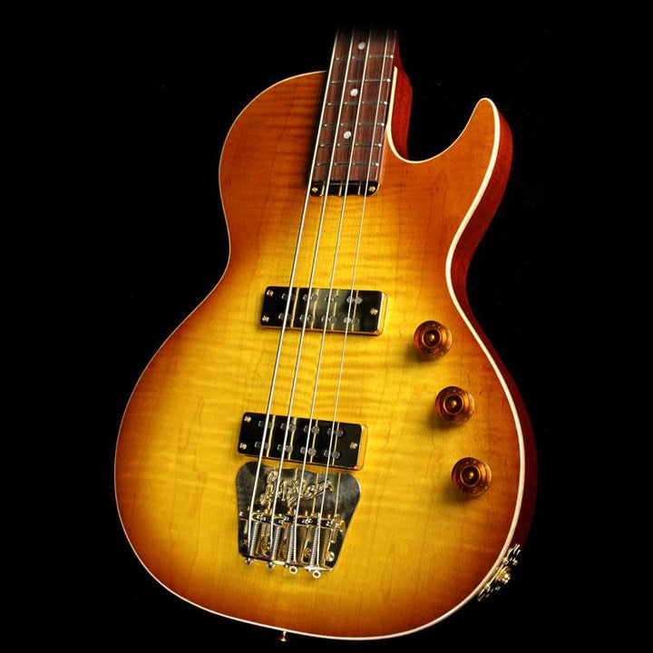 B&G Guitars Big Sister Electric Bass Guitar Honey Burst