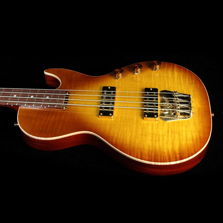 B&G Guitars Big Sister Electric Bass Guitar Honey Burst