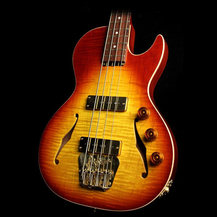 B&G Guitars Big Sister Electric Bass Guitar Tobacco Burst