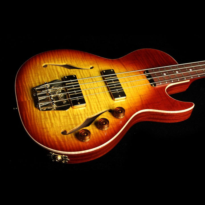 B&G Guitars Big Sister Electric Bass Guitar Tobacco Burst