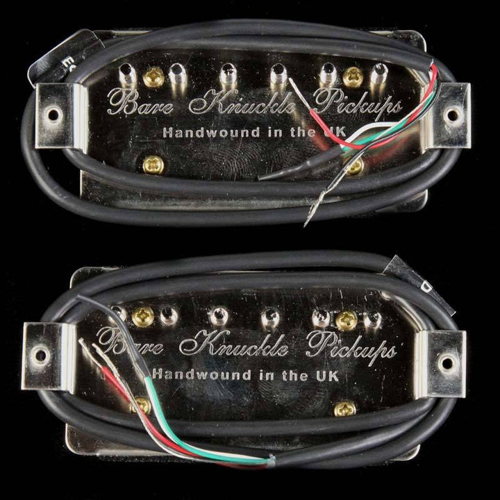 Bare Knuckle Ragnarok Humbucker Pickup Set Black Bobbins