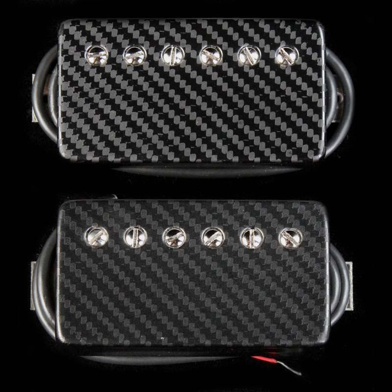 Bare Knuckle Ragnarok Humbucker Pickup Set Faux Carbon Fiber Covers | The  Music Zoo