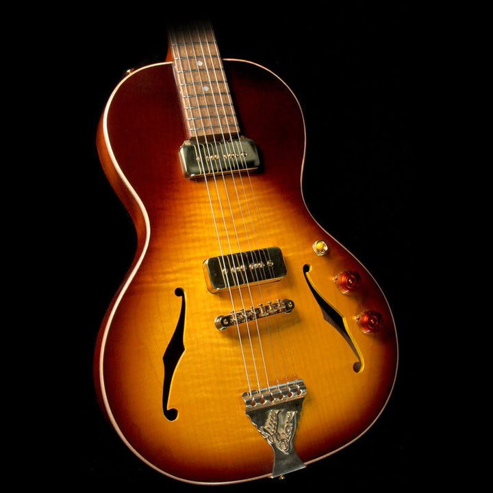 B&G Guitars Little Sister Crossroads Electric Guitar Tobacco Burst