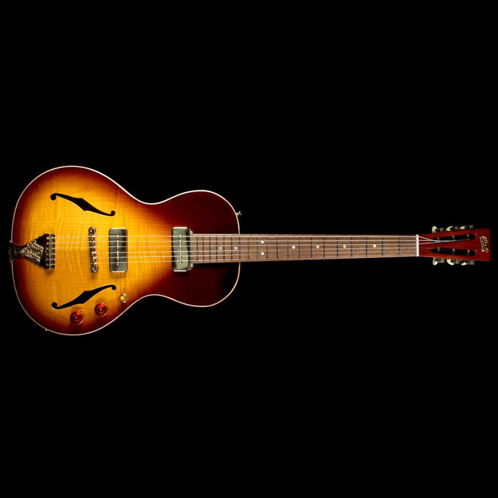 B&G Guitars Little Sister Crossroads Electric Guitar Tobacco Burst