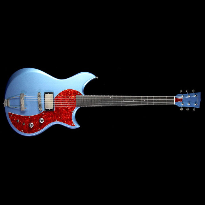 Dunable Cyclops Electric Guitar Pelham Blue and Tortoise Shell Pickguard