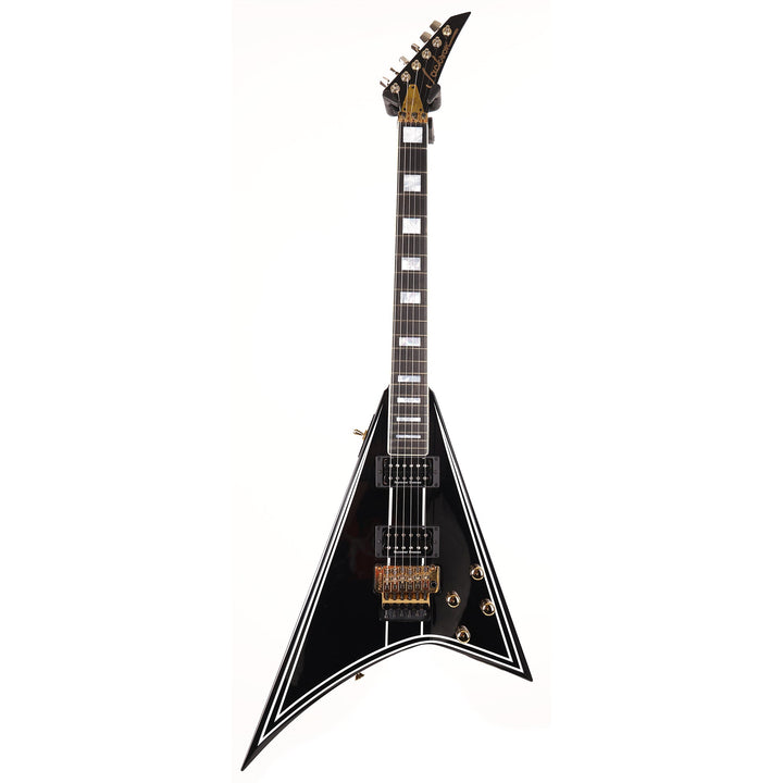 Jackson Custom Shop Rhoads 1.5 Floyd Music Zoo Exclusive Black with White Pinstripes