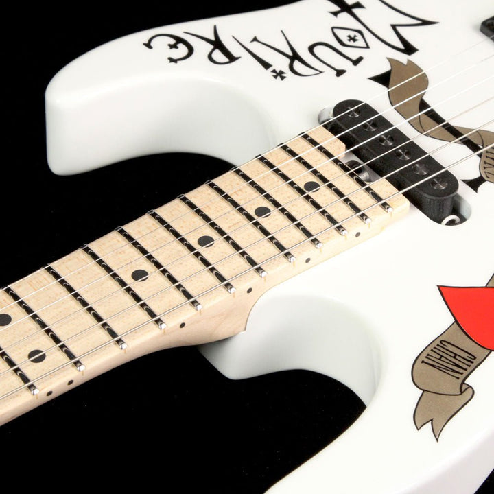 Charvel Warren DeMartini USA Signature Frenchie Electric Guitar White