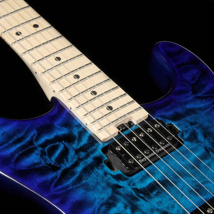 Charvel Pro Mod San Dimas SD1 HH FR M QM Chlorine Burst