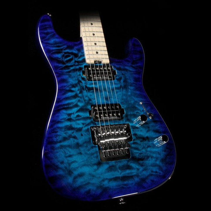 Charvel Pro Mod San Dimas SD1 HH FR M QM Chlorine Burst