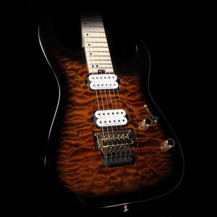 Charvel Pro Mod Dinky DK24 HH FR M QM Root Beer Burst