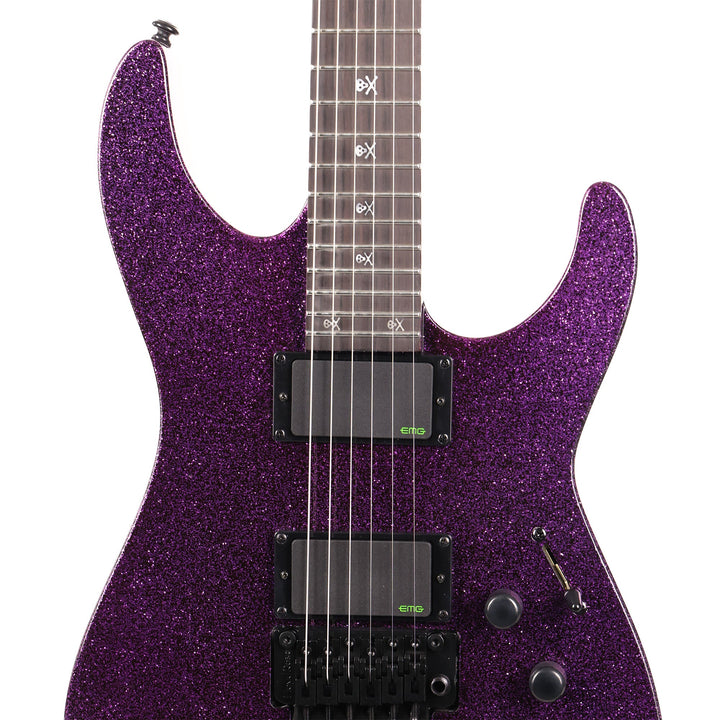 ESP LTD KH-602 Kirk Hammett Signature Purple Sparkle