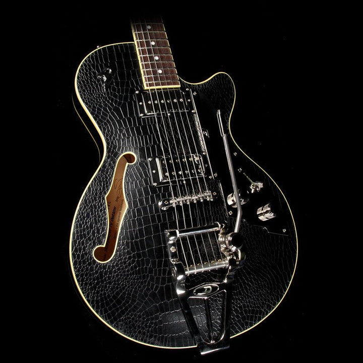 Duesenberg Starplayer TV Outlaw Black Alligator Tolex