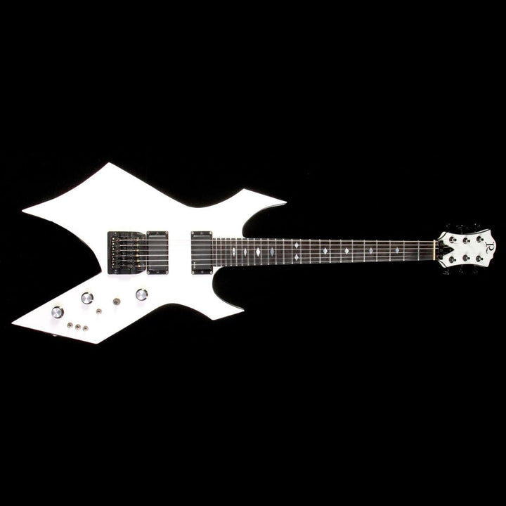 1989 B.C. Rich USA Warlock White with Black Binding